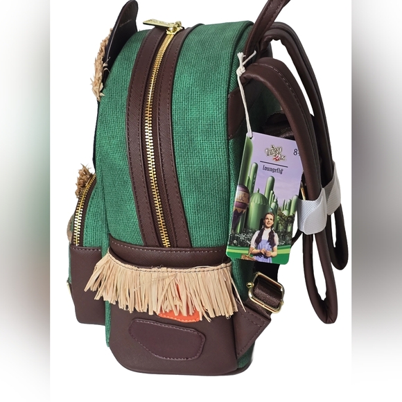 Loungefly Wizard Of Oz Scarecrow Mini Backpack Nwt - Picture 2 of 8